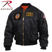 Rothco MA-1 Flight Jacket with Patches LARSON TACTICAL SUPPLY