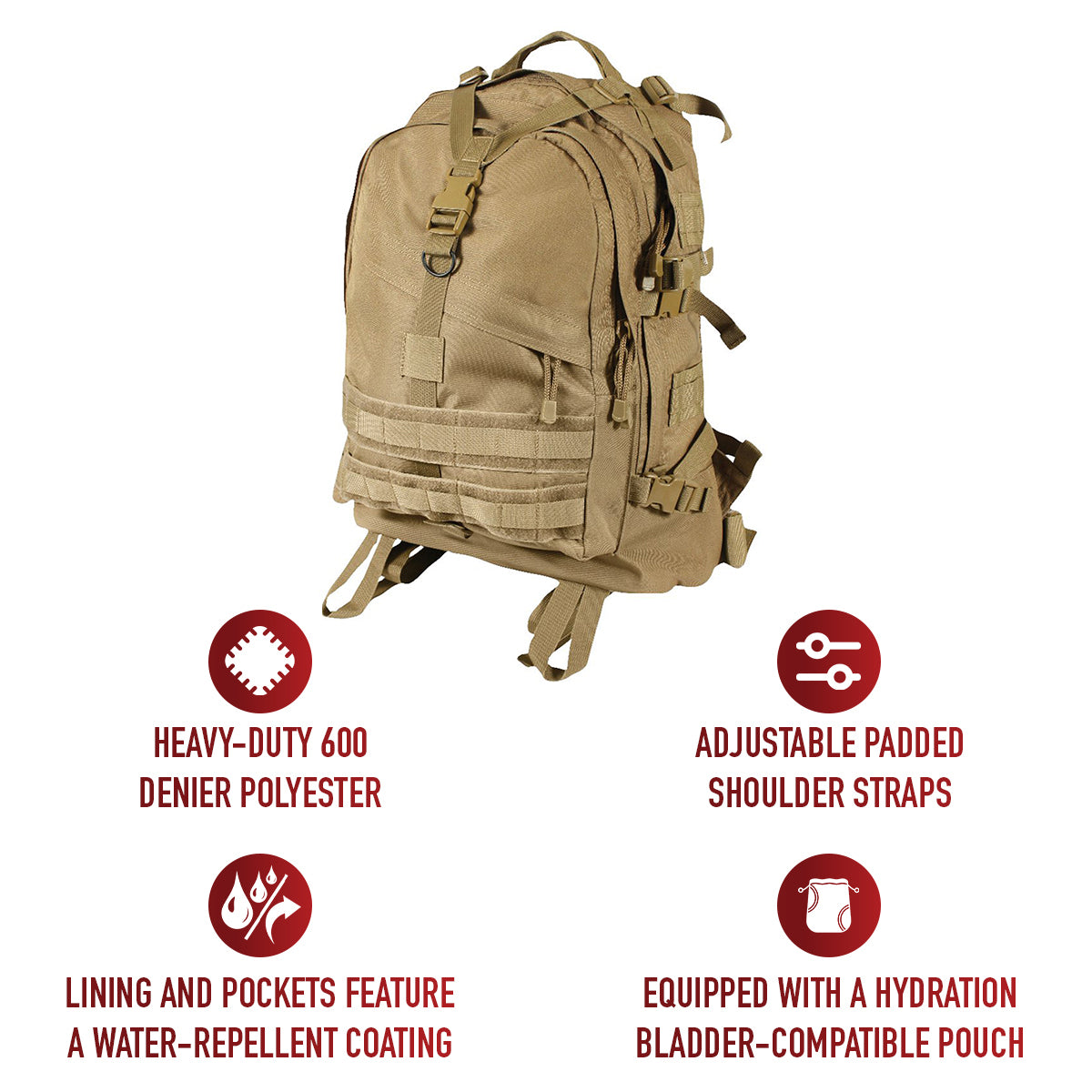 Rothco Large Transport Pack LARSON TACTICAL SUPPLY