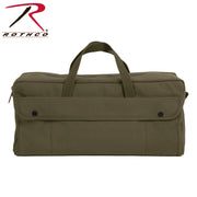 Rothco Canvas Jumbo Tool Bag With Brass Zipper LARSON TACTICAL SUPPLY