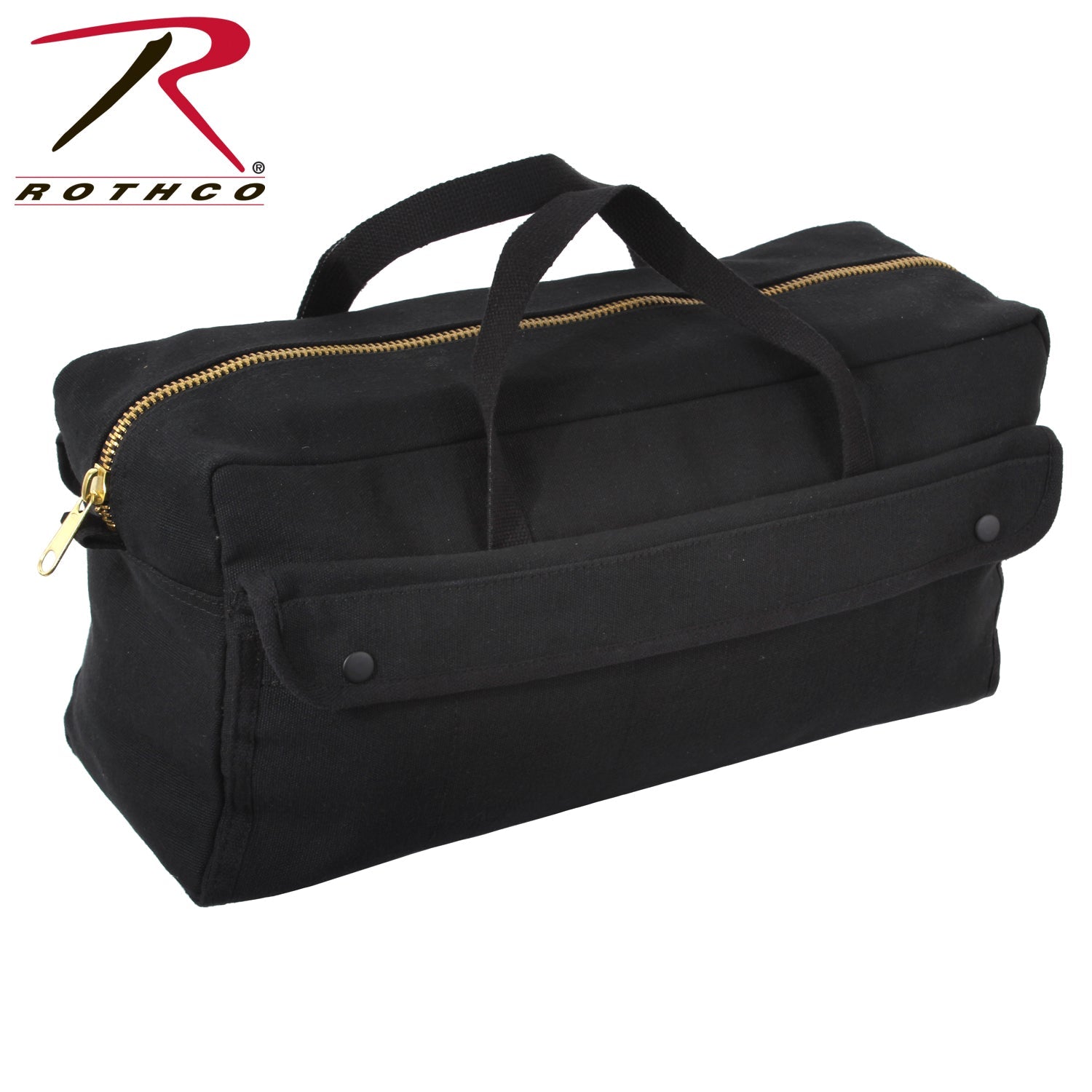 Rothco Canvas Jumbo Tool Bag With Brass Zipper LARSON TACTICAL SUPPLY