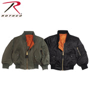 Rothco Kids MA-1 Flight Jackets LARSON TACTICAL SUPPLY