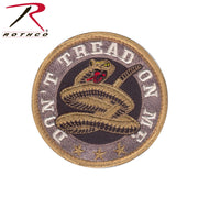 Rothco Don't Tread On Me Round Morale Patch LARSON TACTICAL SUPPLY