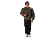 Rothco Kids Flight Jacket With Patches LARSON TACTICAL SUPPLY