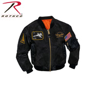 Rothco Kids Flight Jacket With Patches LARSON TACTICAL SUPPLY