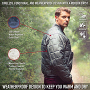 Rothco Quilted MA-1 Flight Jacket LARSON TACTICAL SUPPLY