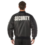 Rothco MA-1 Flight Jacket with Security Print LARSON TACTICAL SUPPLY