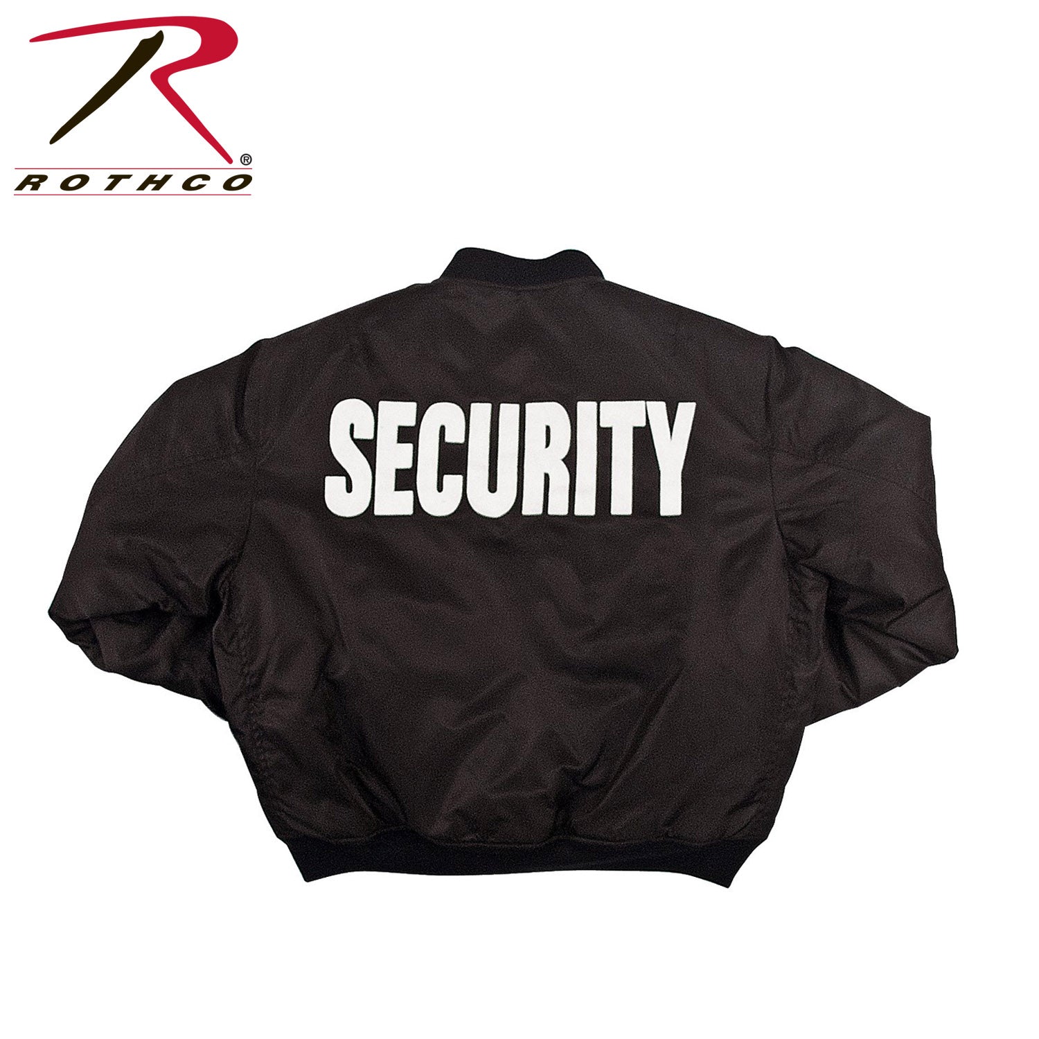 Rothco MA-1 Flight Jacket with Security Print LARSON TACTICAL SUPPLY