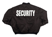 Rothco MA-1 Flight Jacket with Security Print LARSON TACTICAL SUPPLY
