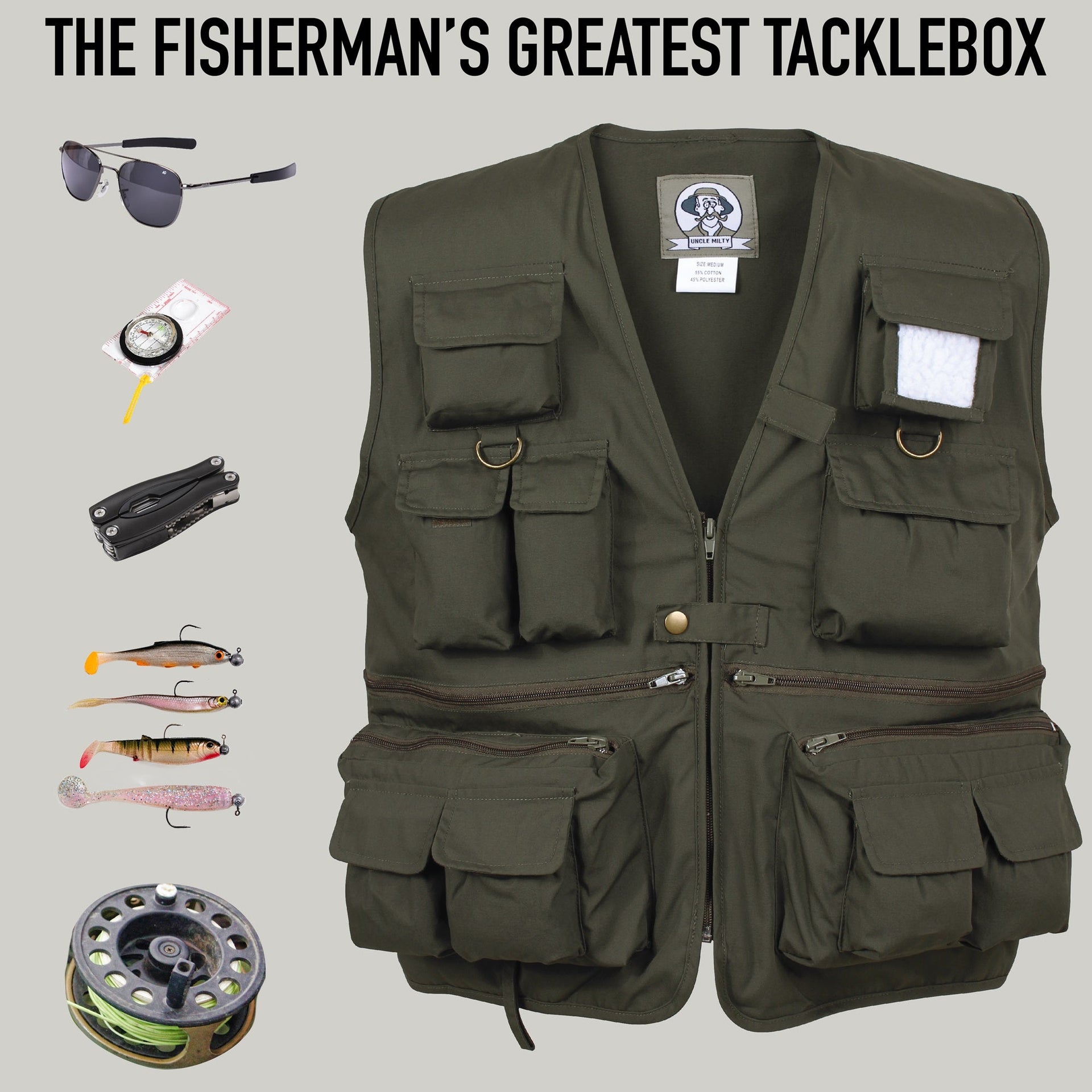 Rothco Uncle Milty Travel Vest LARSON TACTICAL SUPPLY