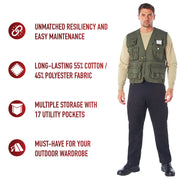 Rothco Uncle Milty Travel Vest LARSON TACTICAL SUPPLY