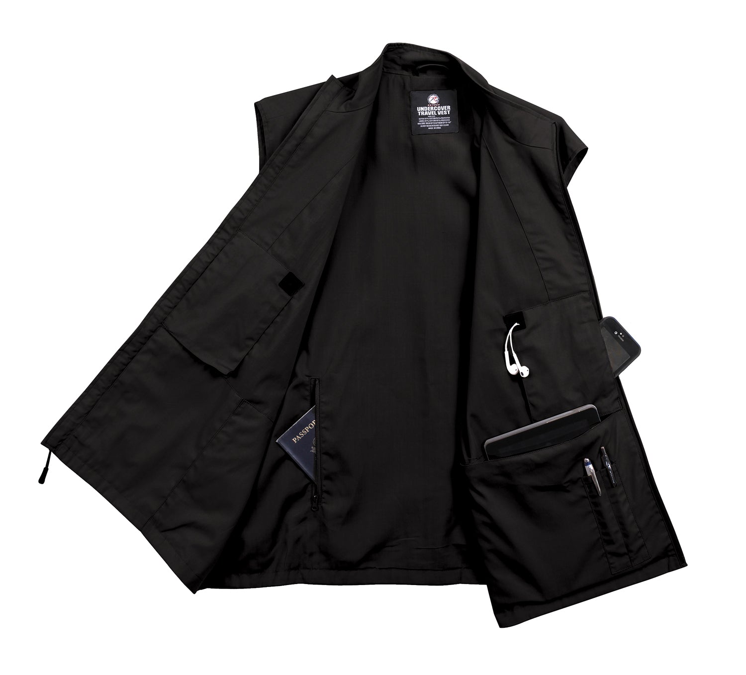 Rothco Undercover Travel Vest LARSON TACTICAL SUPPLY