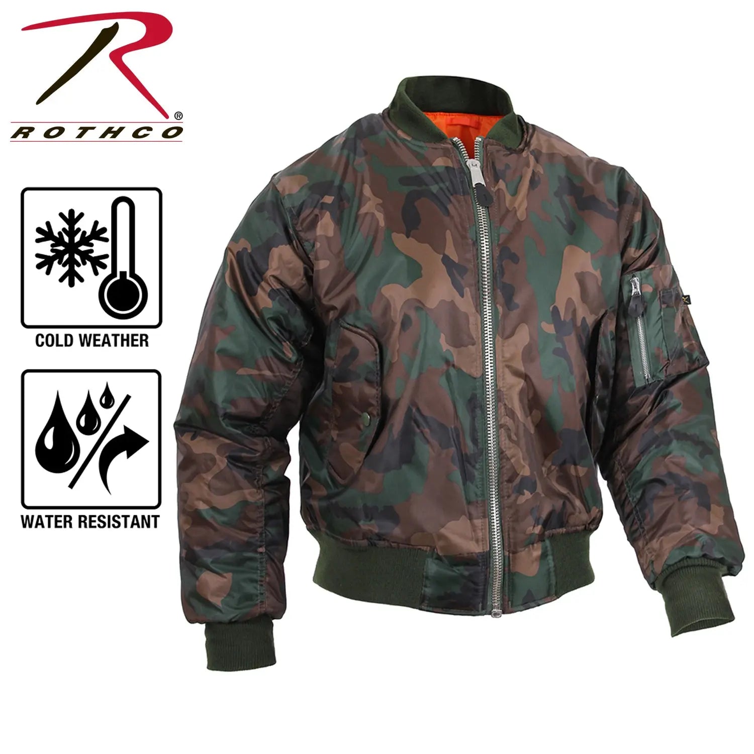 Rothco MA-1 Flight Jacket LARSON TACTICAL SUPPLY
