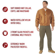 Rothco MA-1 Flight Jacket LARSON TACTICAL SUPPLY