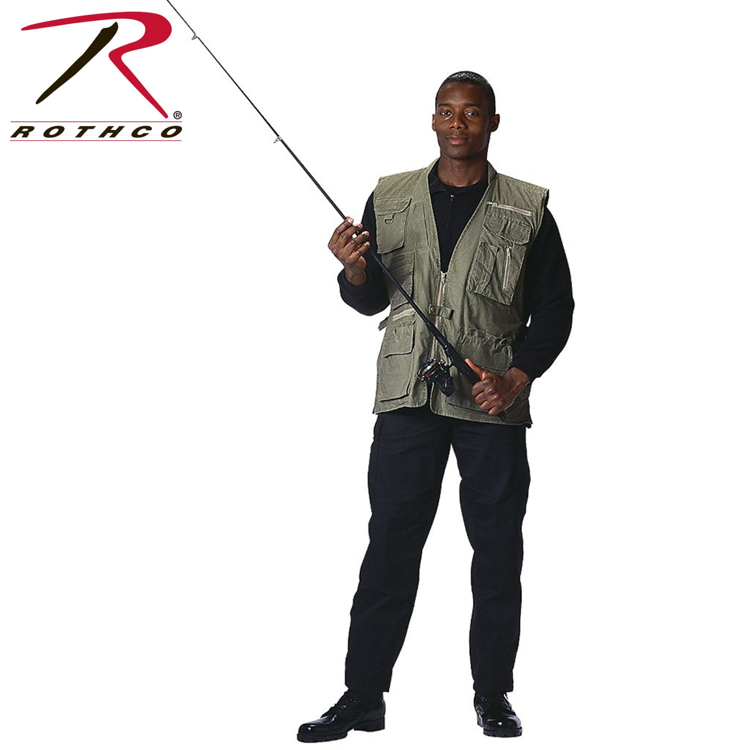 Rothco Deluxe Safari Outback Vest LARSON TACTICAL SUPPLY