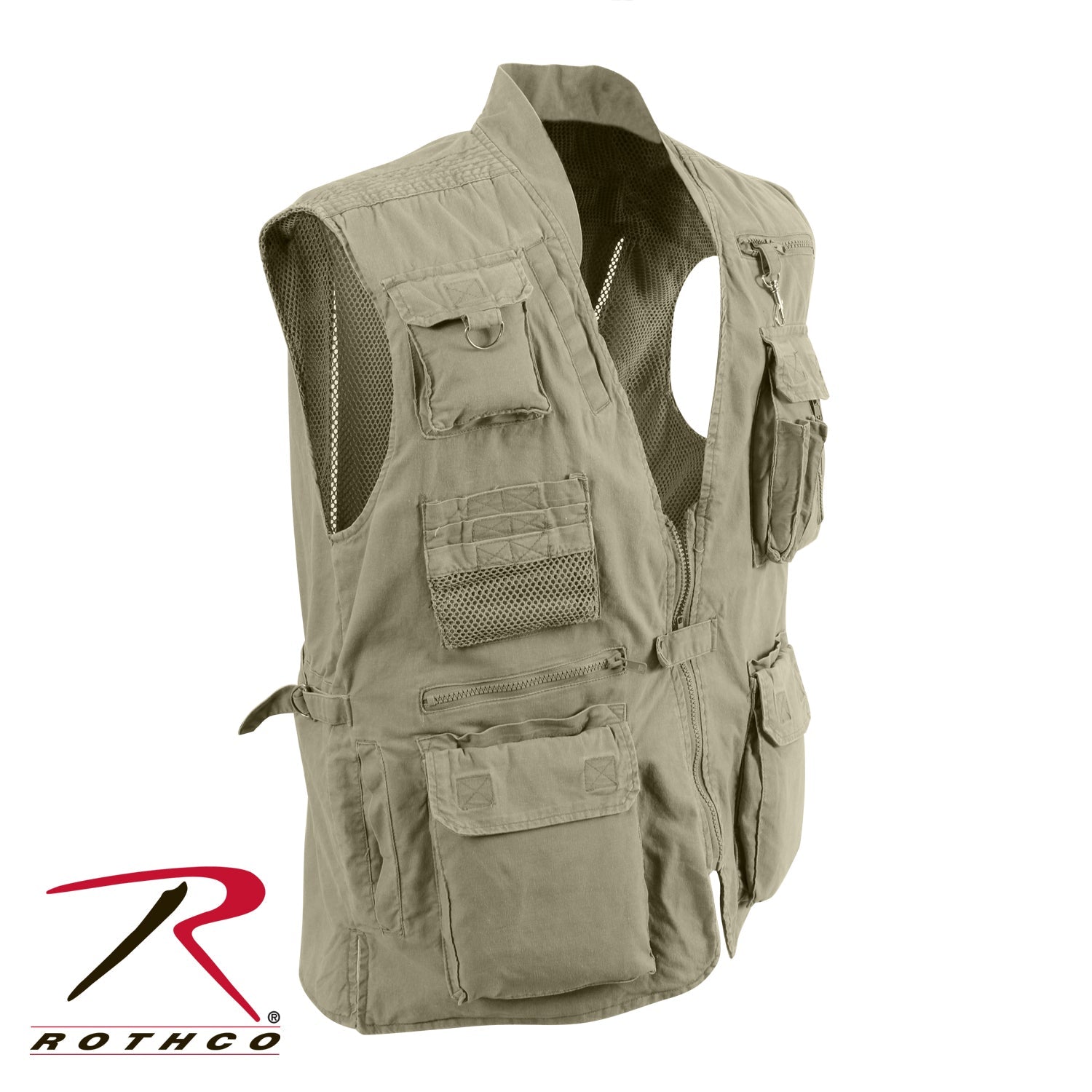 Rothco Deluxe Safari Outback Vest LARSON TACTICAL SUPPLY