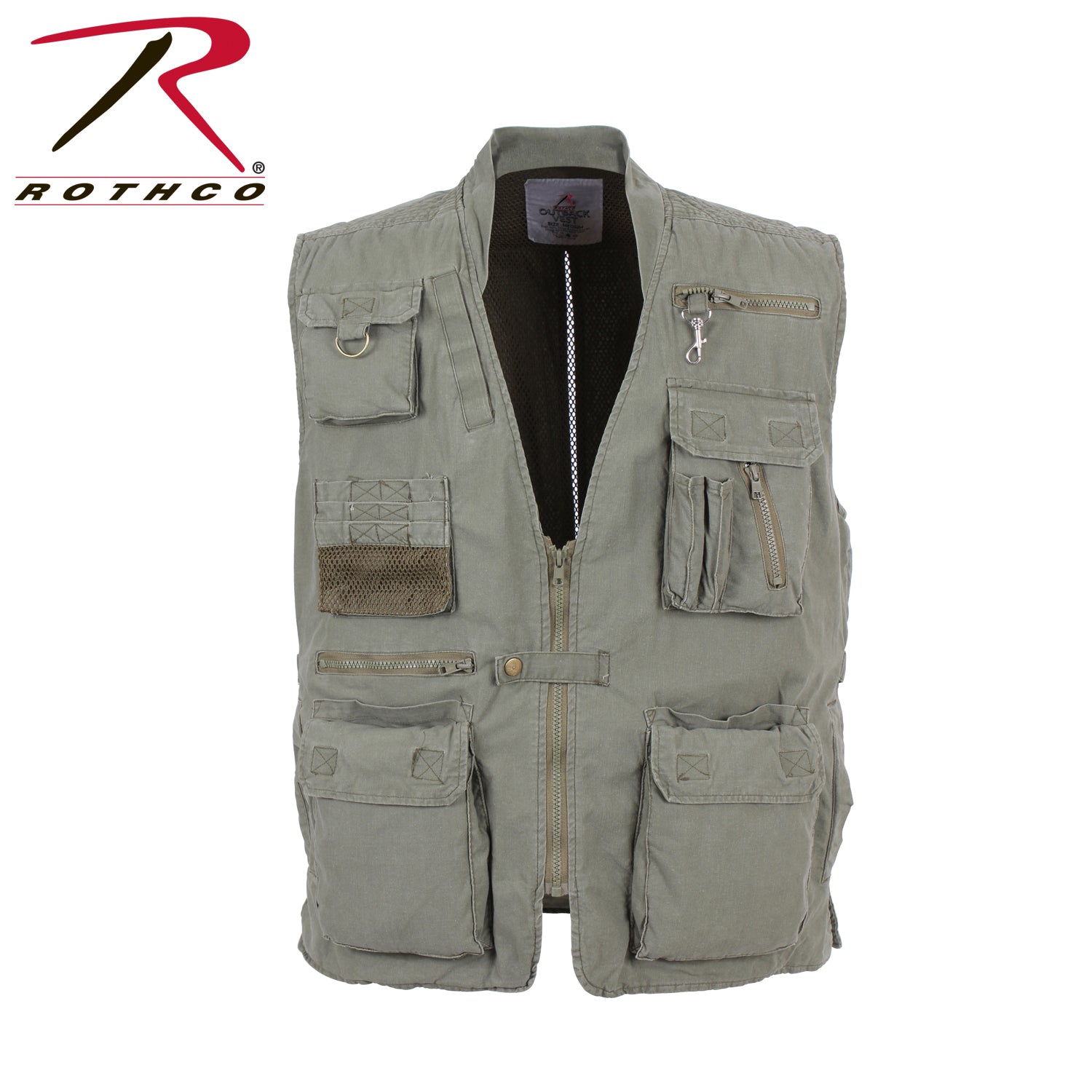 Rothco Deluxe Safari Outback Vest LARSON TACTICAL SUPPLY