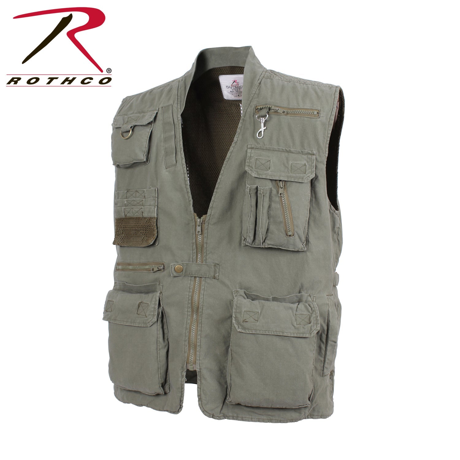 Rothco Deluxe Safari Outback Vest LARSON TACTICAL SUPPLY