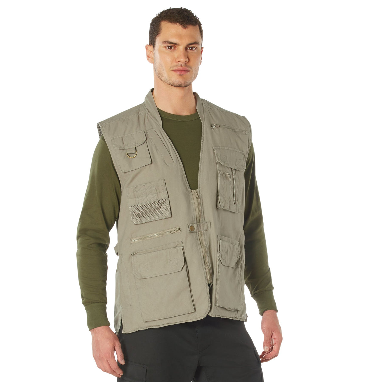 Rothco Deluxe Safari Outback Vest LARSON TACTICAL SUPPLY