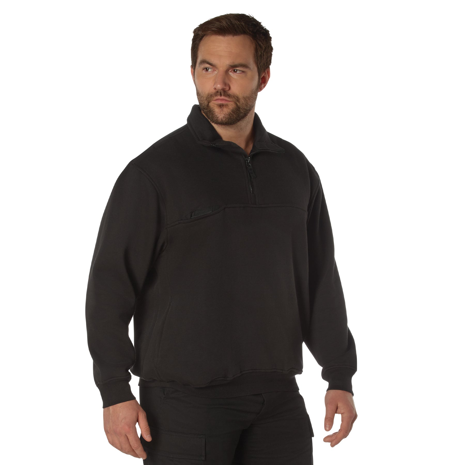 Rothco Firefighter / EMS Quarter Zip Job Shirt LARSON TACTICAL SUPPLY