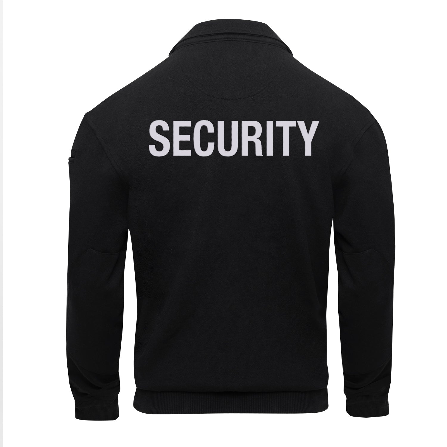 Rothco Security 1/4 Zip Job Shirt - Black LARSON TACTICAL SUPPLY