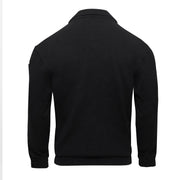 Rothco Security 1/4 Zip Job Shirt - Black LARSON TACTICAL SUPPLY