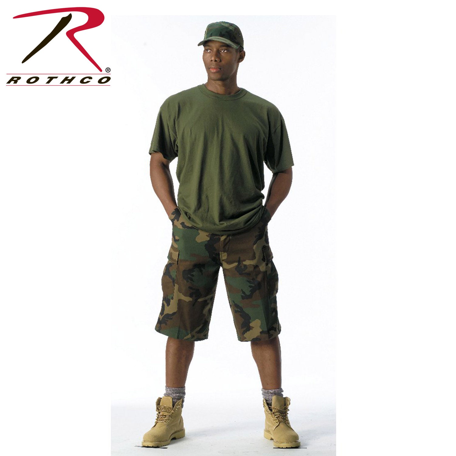 Rothco Long Length Camo BDU Shorts LARSON TACTICAL SUPPLY