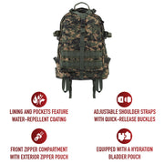 Rothco Large Camo Transport Pack LARSON TACTICAL SUPPLY