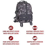 Rothco Large Camo Transport Pack LARSON TACTICAL SUPPLY