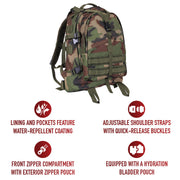 Rothco Large Camo Transport Pack LARSON TACTICAL SUPPLY