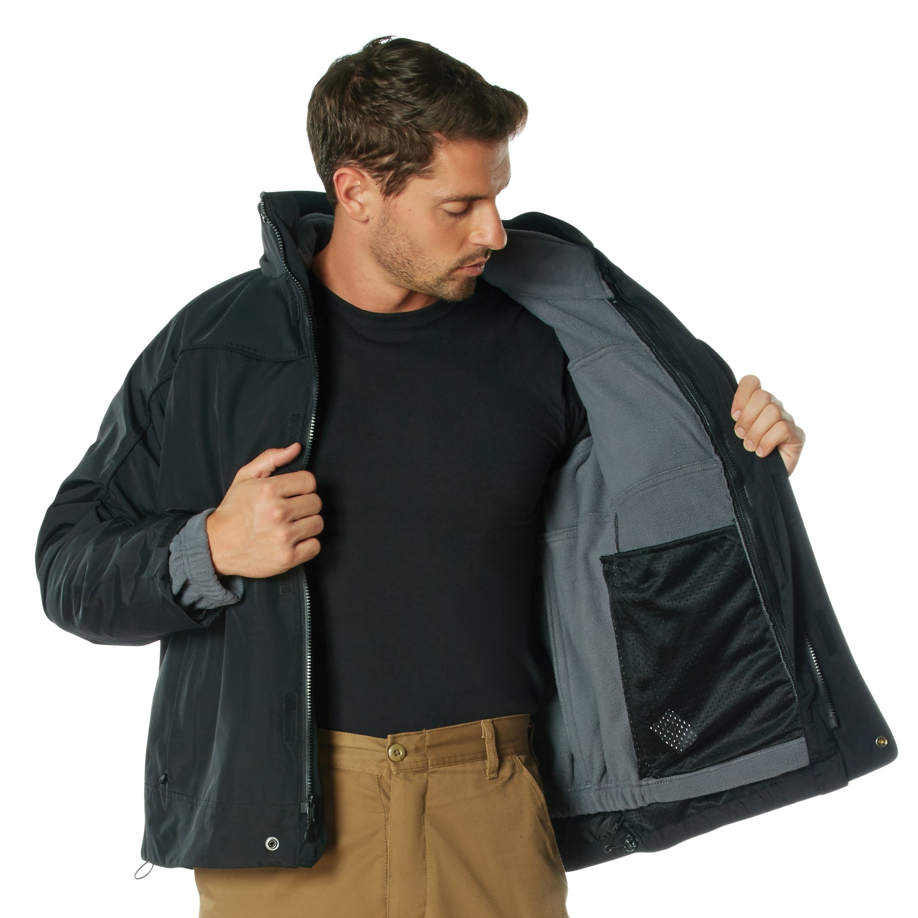 Rothco All Weather 3-In-1 Jacket LARSON TACTICAL SUPPLY