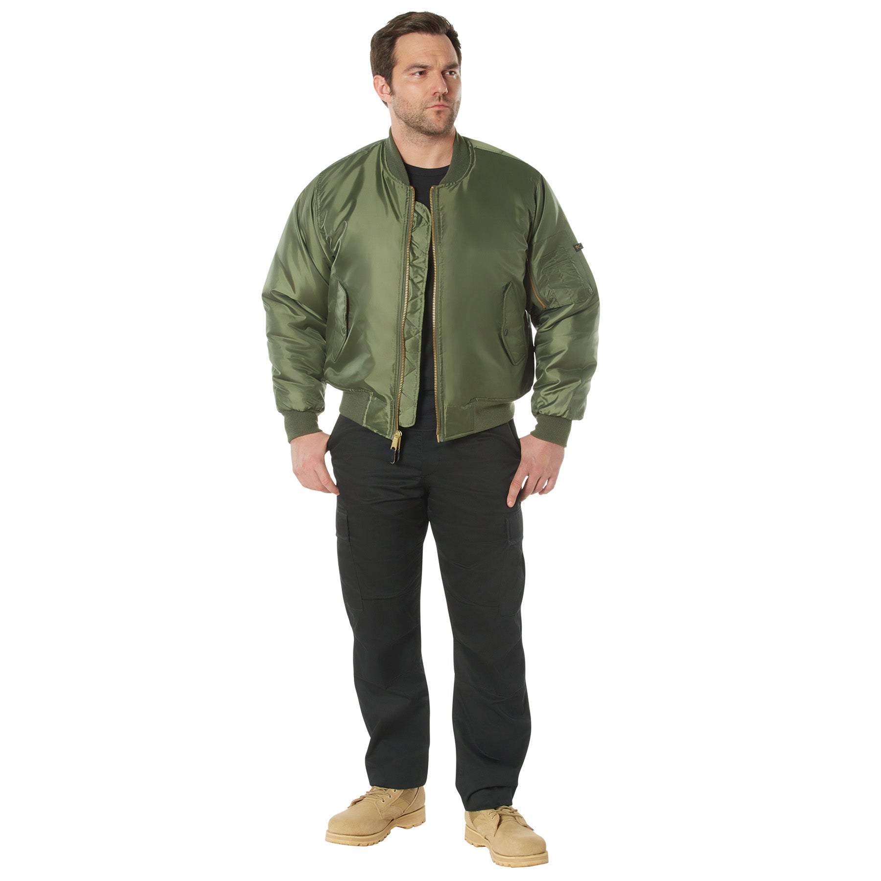Rothco Concealed Carry MA-1 Flight Jacket LARSON TACTICAL SUPPLY