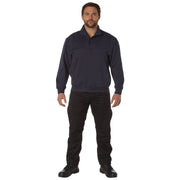 Rothco Firefighter / EMS Quarter Zip Job Shirt LARSON TACTICAL SUPPLY