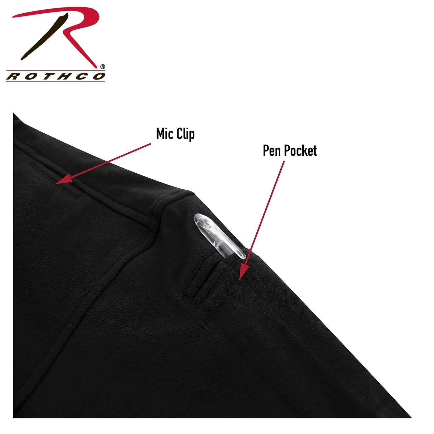 Rothco Firefighter / EMS Quarter Zip Job Shirt LARSON TACTICAL SUPPLY