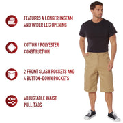 Rothco Long Length BDU Shorts LARSON TACTICAL SUPPLY