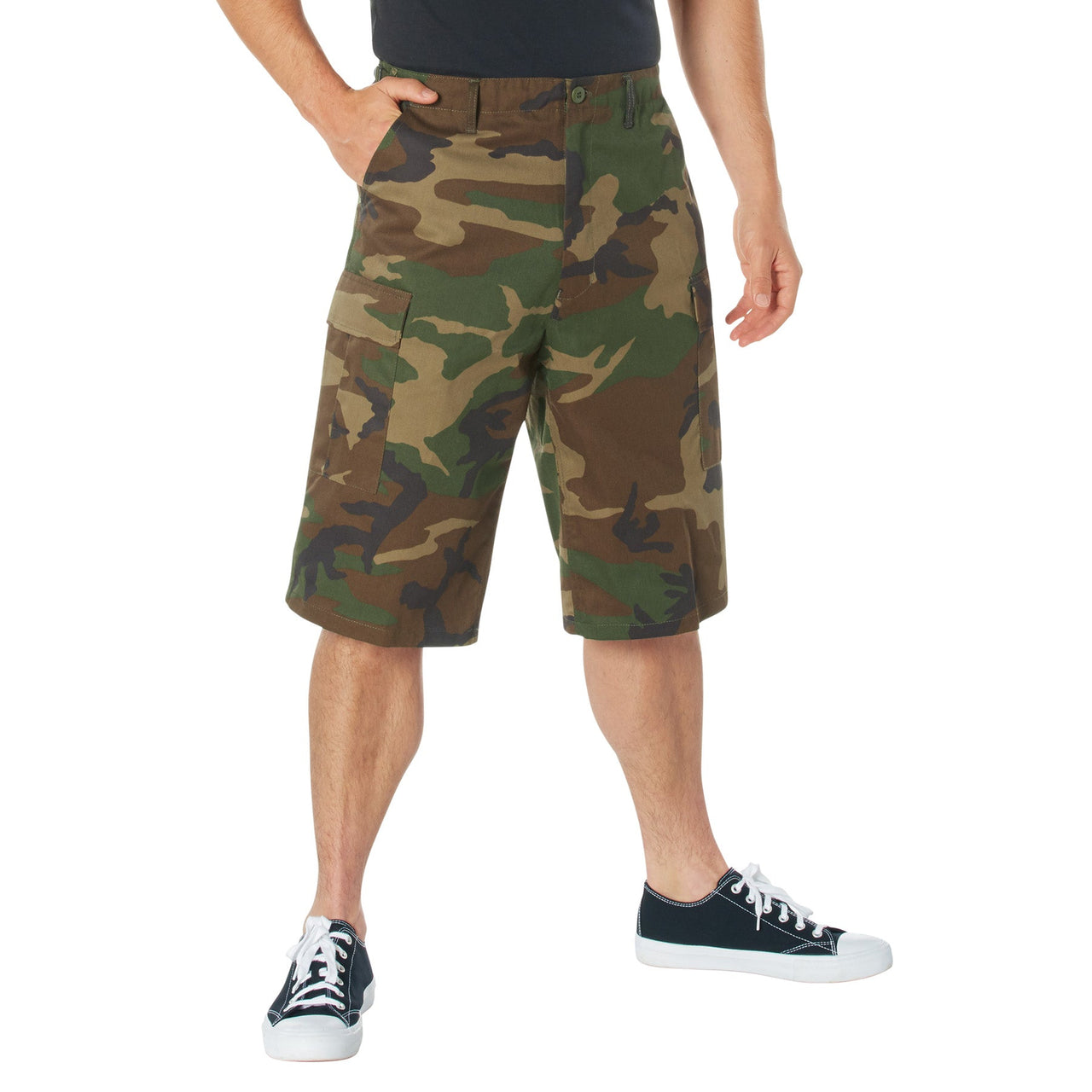 Rothco Long Length Camo BDU Shorts LARSON TACTICAL SUPPLY