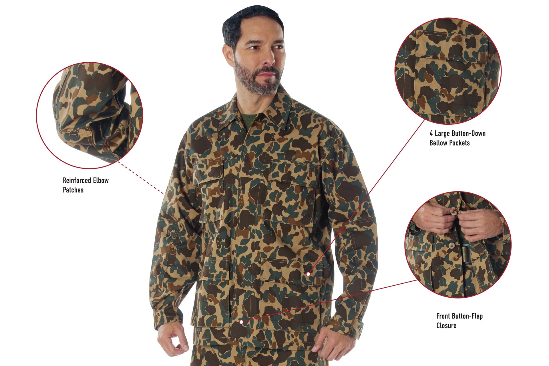 Rothco Twill BDU Shirt LARSON TACTICAL SUPPLY
