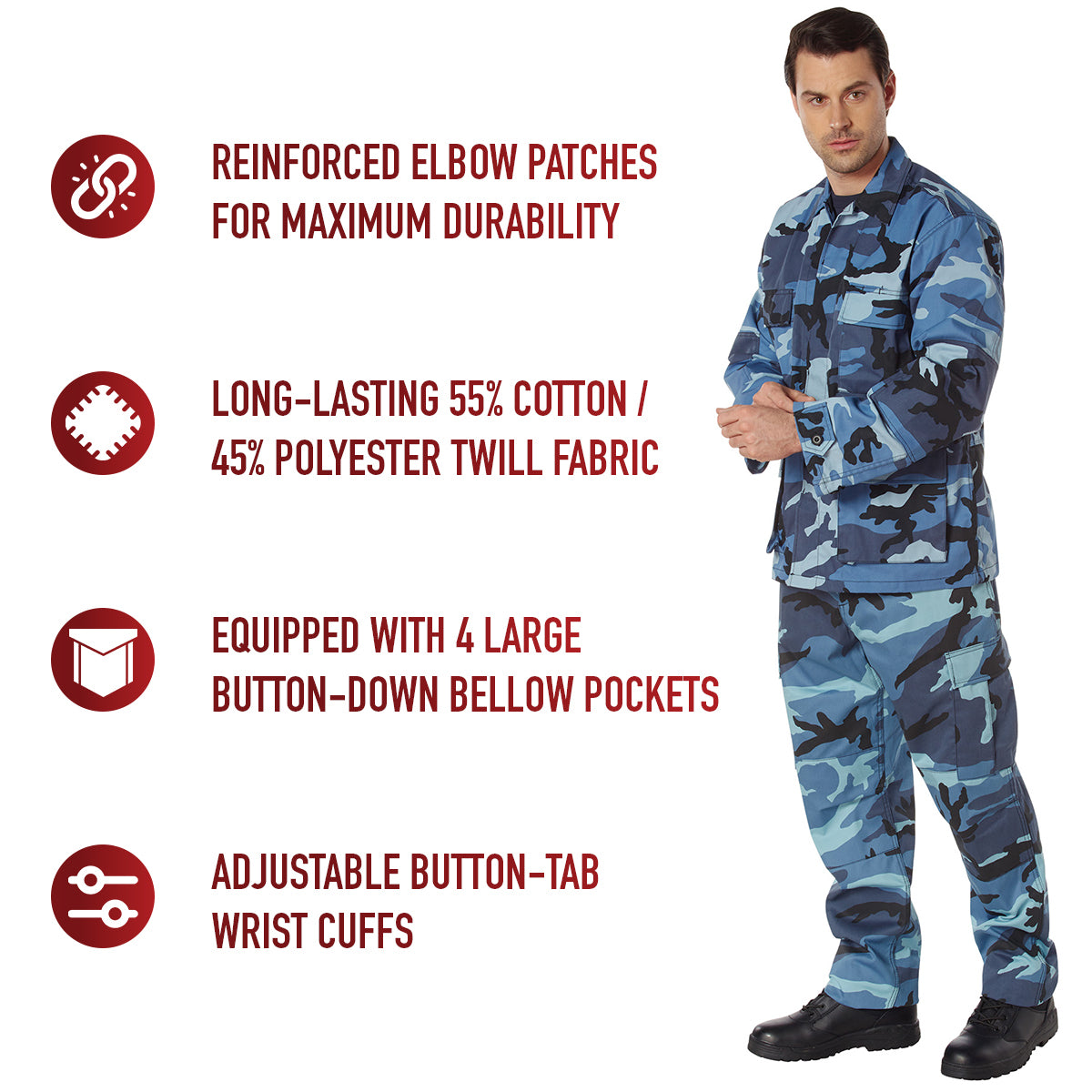 Rothco Twill BDU Shirt LARSON TACTICAL SUPPLY