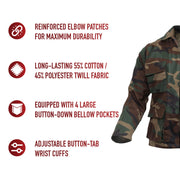 Rothco Twill BDU Shirt LARSON TACTICAL SUPPLY