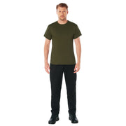 Rothco Solid Color 100% Cotton T-Shirt LARSON TACTICAL SUPPLY