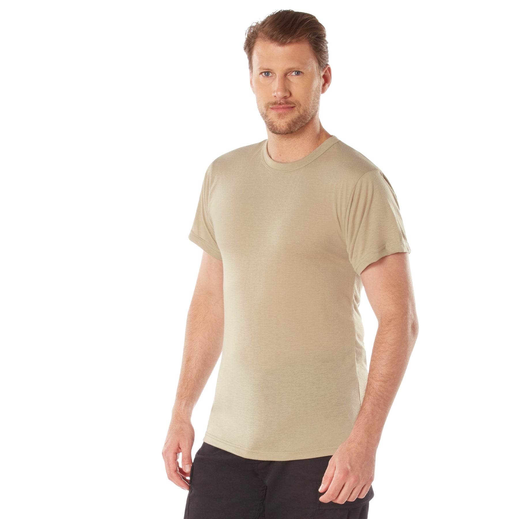 Rothco Solid Color 100% Cotton T-Shirt LARSON TACTICAL SUPPLY