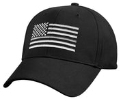 Rothco Thin Silver Line Flag Low Pro Cap LARSON TACTICAL SUPPLY