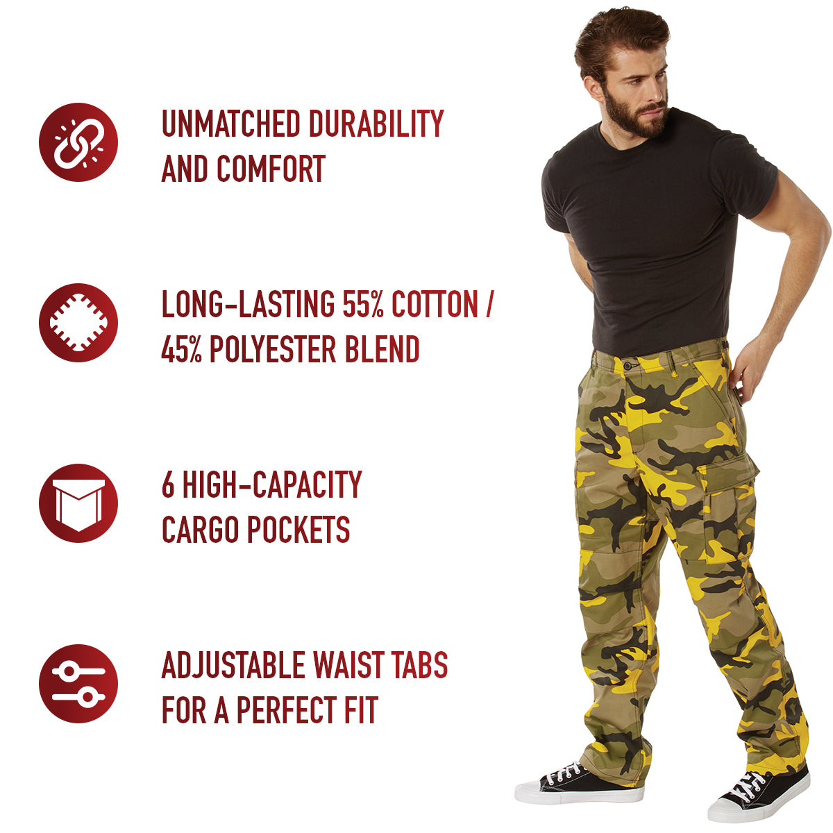 Rothco Color Camo Tactical BDU Pants LARSON TACTICAL SUPPLY