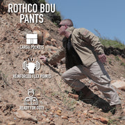 Rothco Color Camo Tactical BDU Pants LARSON TACTICAL SUPPLY