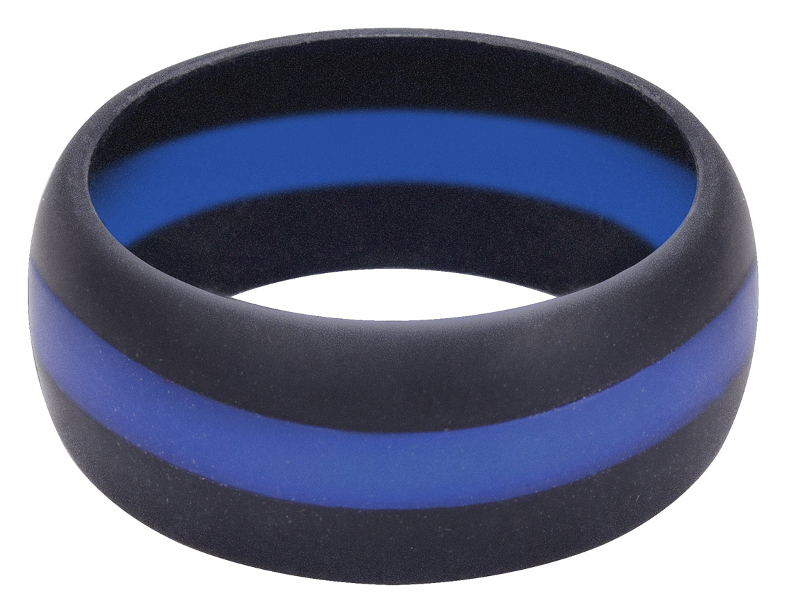 Rothco Thin Blue Line Silicone Ring LARSON TACTICAL SUPPLY