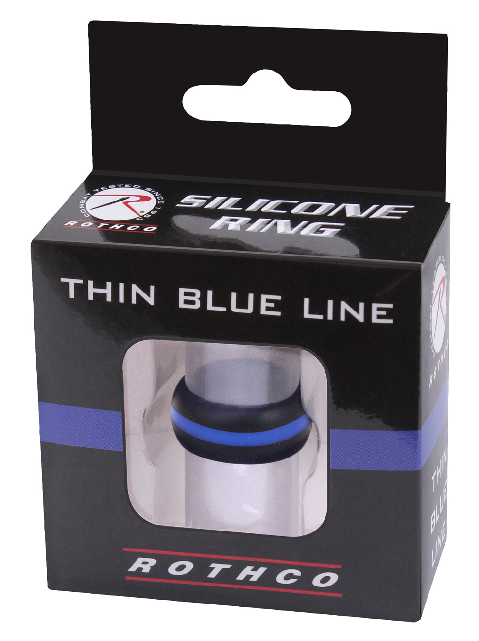 Rothco Thin Blue Line Silicone Ring LARSON TACTICAL SUPPLY