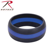 Rothco Thin Blue Line Silicone Ring LARSON TACTICAL SUPPLY