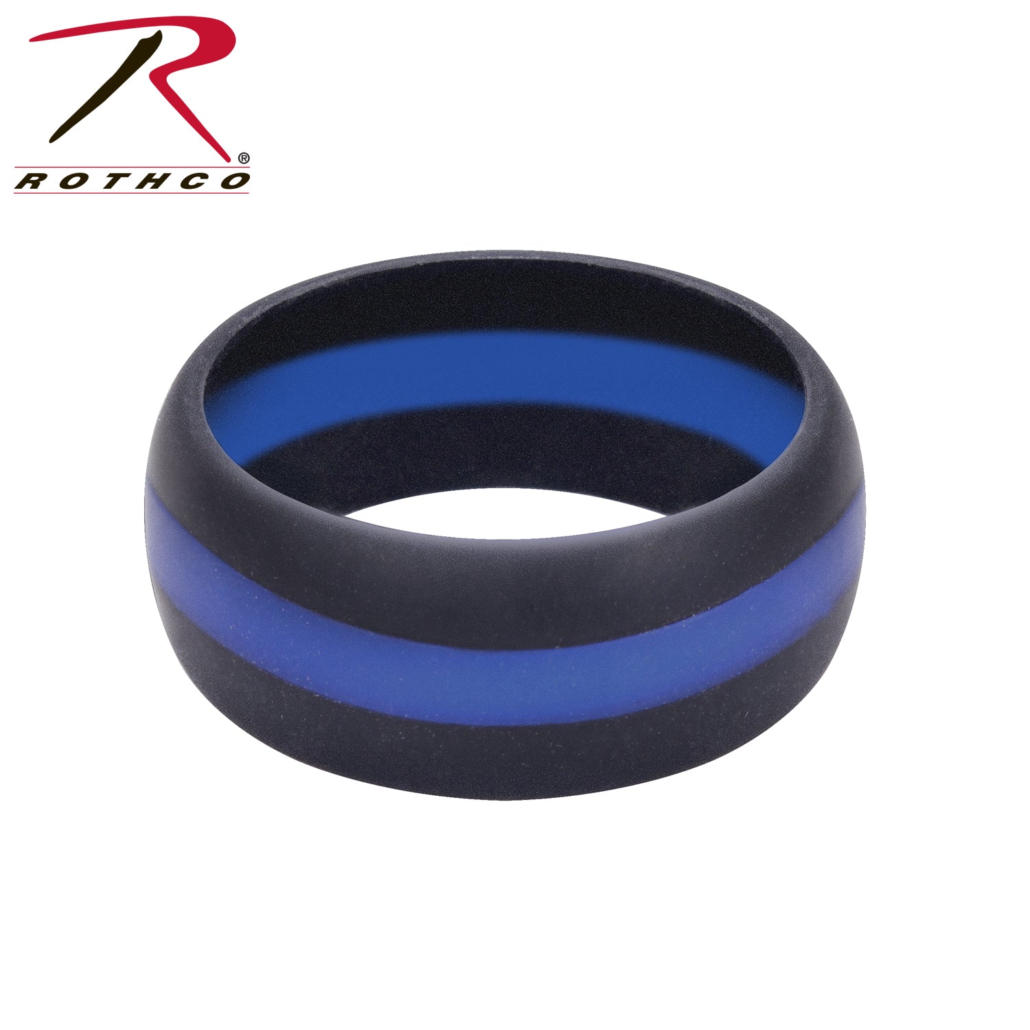 Rothco Thin Blue Line Silicone Ring LARSON TACTICAL SUPPLY