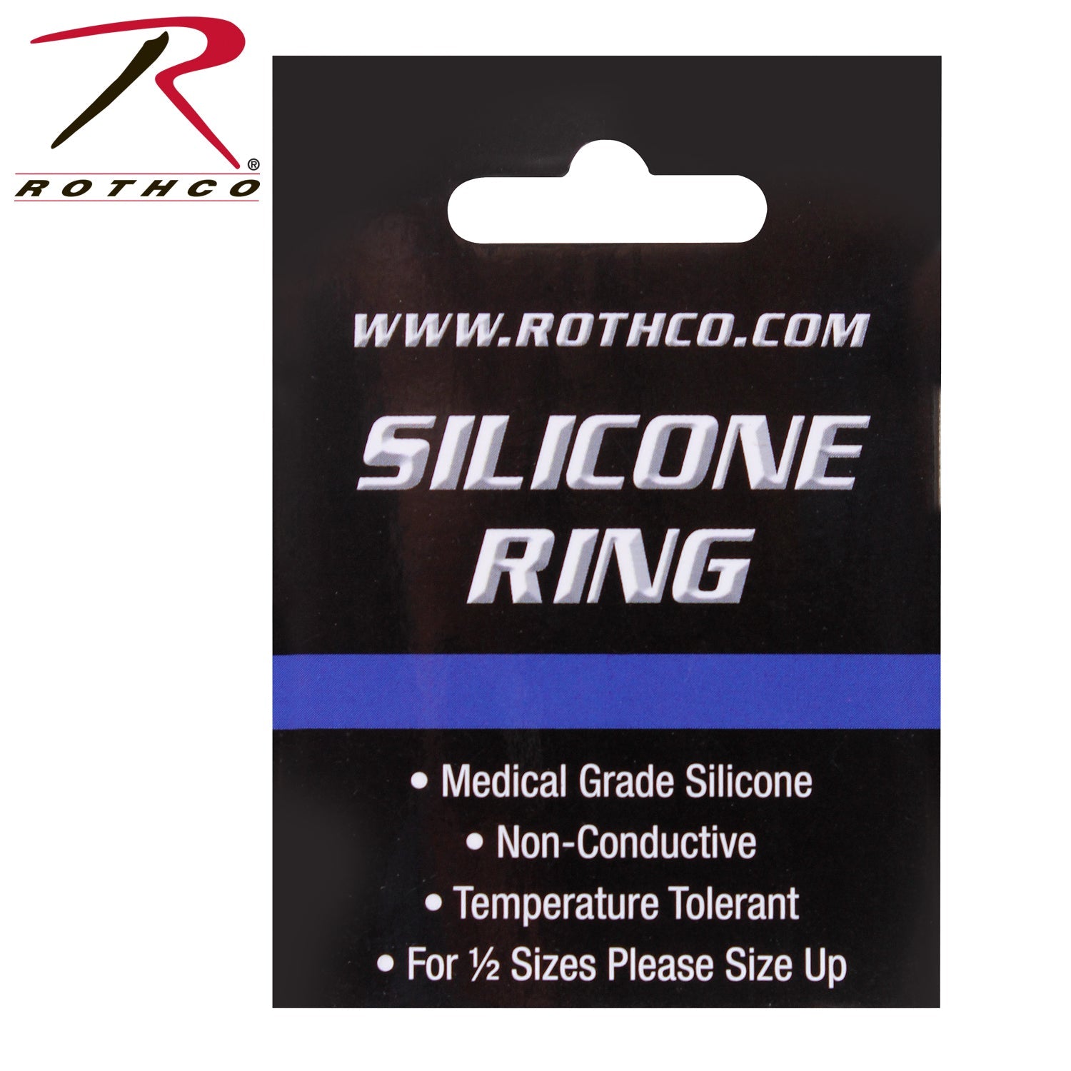 Rothco Thin Blue Line Silicone Ring LARSON TACTICAL SUPPLY