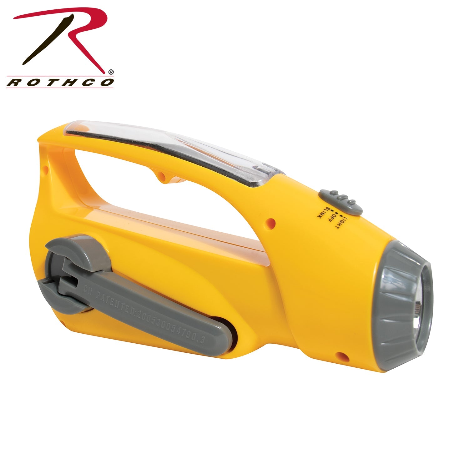 Rothco Solar/Wind Up Flashlight with Radio LARSON TACTICAL SUPPLY