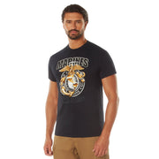 Black Ink Marines First To Fight T-Shirt LARSON TACTICAL SUPPLY